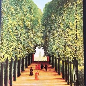 ALLEE DANS LE PARC DE SAINT CLOUD, 1908 Henri Rousseau Fine French Art Print COA